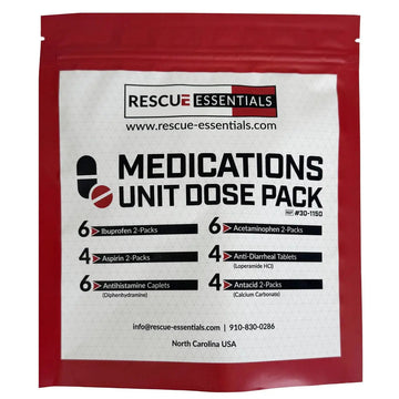 MEDICATIONS Unit DOSE Pack by RESCUE ESSENTIALS Rescue Essentials buy supplements canada