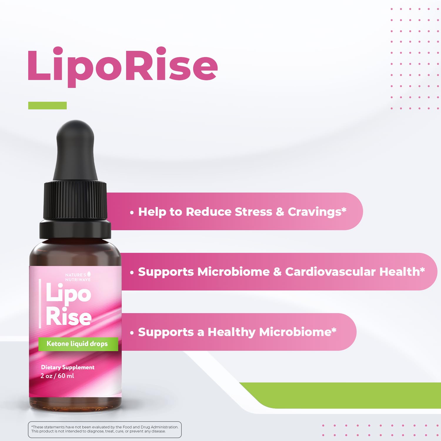 LipoRise Drops – Natural Liquid Supplement with 100% Plant-Based Ingredients, maca root, grape seed & citrus extracts | Non-GMO | GMP Certified | Made in USA | 60 mL, 60 Servings, 2 Month Supply Nature’s NutriWave buy supplements canada