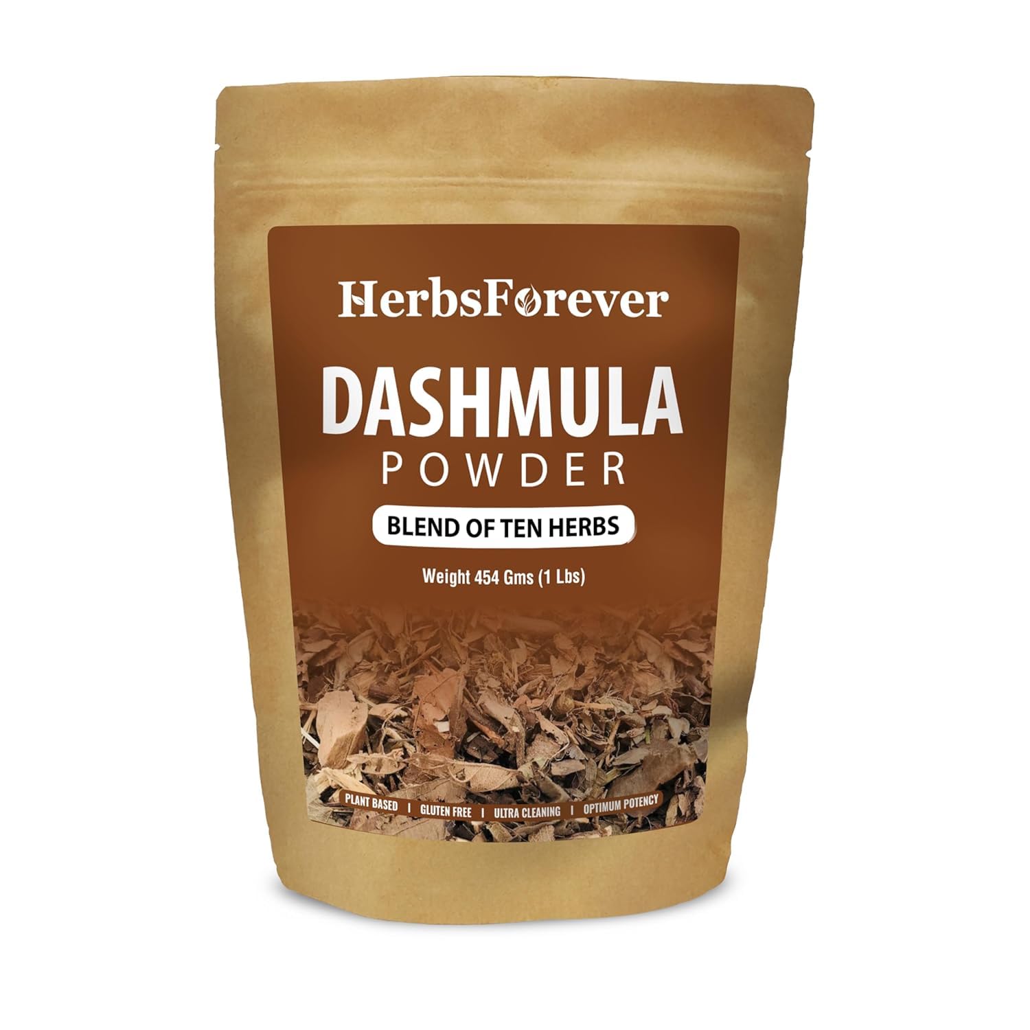 Herbsforever Dashmula Cut and Sifted (Coarse/Kawth) Herbs for Tea - Joint Comfort, Vata Calming, Female Postpartum Cycle & Wellness, Ten Authentic Ayurvedic Roots, Non GMO, Vegan 454g,1 lbs,Dashmool Herbsforever buy supplements canada