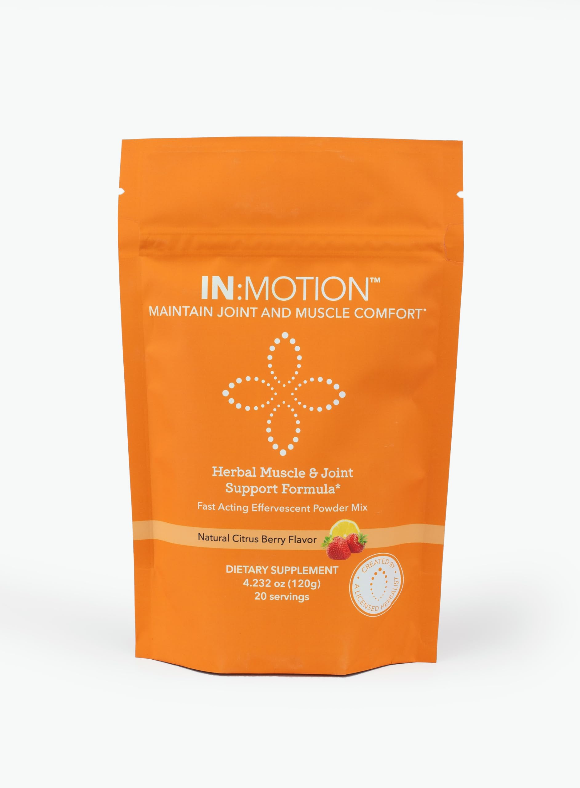 in:TotalWellness - in:Motion Natural Herbal Formula, 20 Serving Pouch, Corydalis, Tumeric, Ginger + 9 More ADAPTOGEN Herbs, Citrus Berry Flavor, 1 Count INTotalWellness buy supplements canada