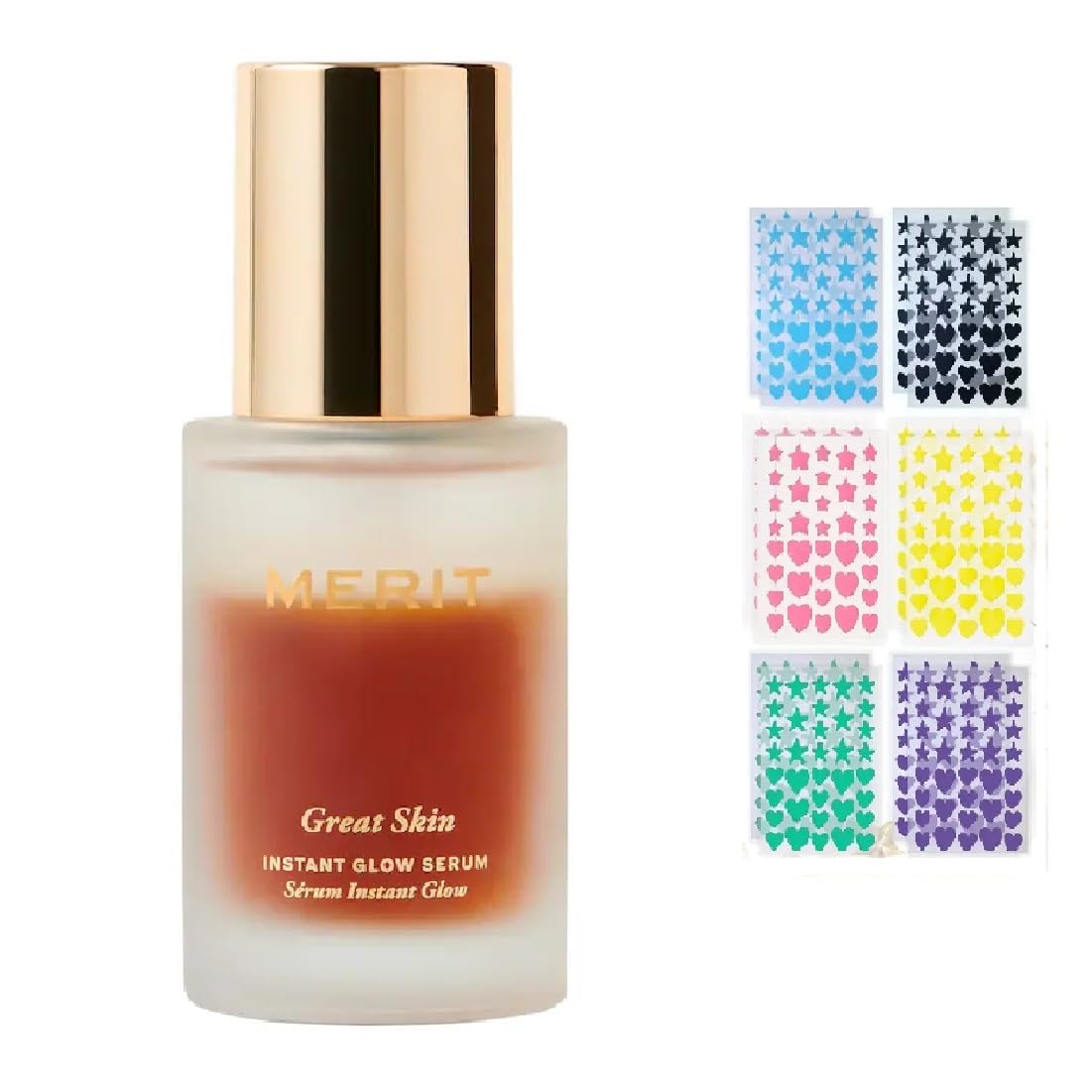 M Great Skin Instant Glow Serum with Niacinamide and Hyaluronic Acid (1.69 oz / 50 ml) + Bonus Acne Patch (36 Pieces) Tea Tree Oil Facial Water Gel NAPH buy supplements canada