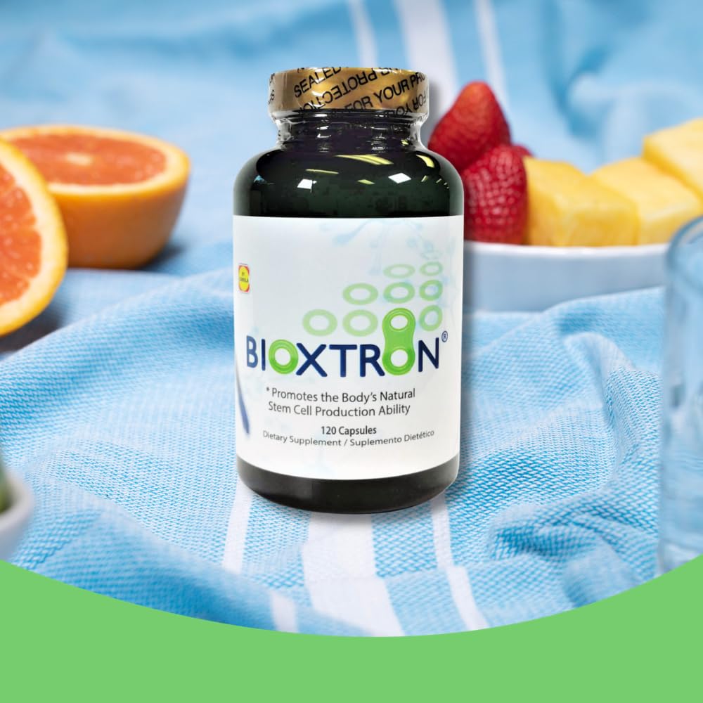 Bioxtron Natural AFA Stem Cell Supplement - Joint Support & Muscle Pain - Immune System Support - Natural Blue Green Algae Spirulina - 120 Caps Bioxtron buy supplements canada