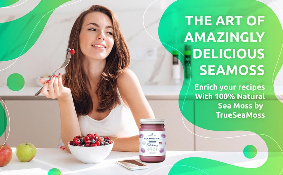 Irish Sea Moss Gel TrueSeaMoss buy supplements canada