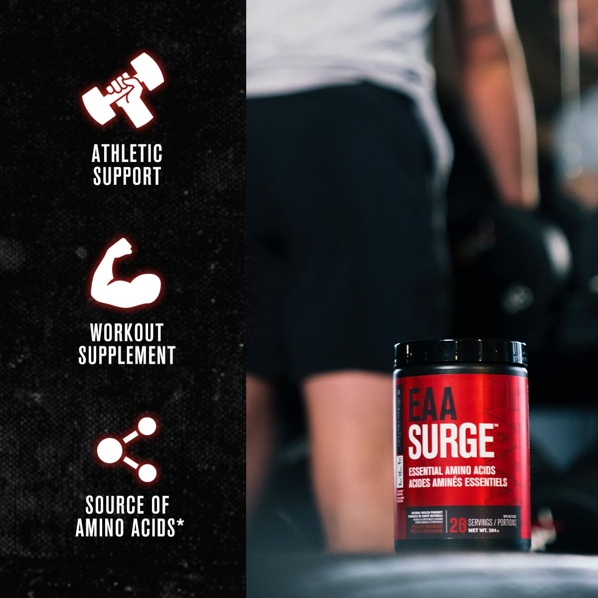 Jacked Factory Nitrosurge Pre-Workout & EAA Surge Essential Amino Acids Bundle Jacked Factory buy supplements canada