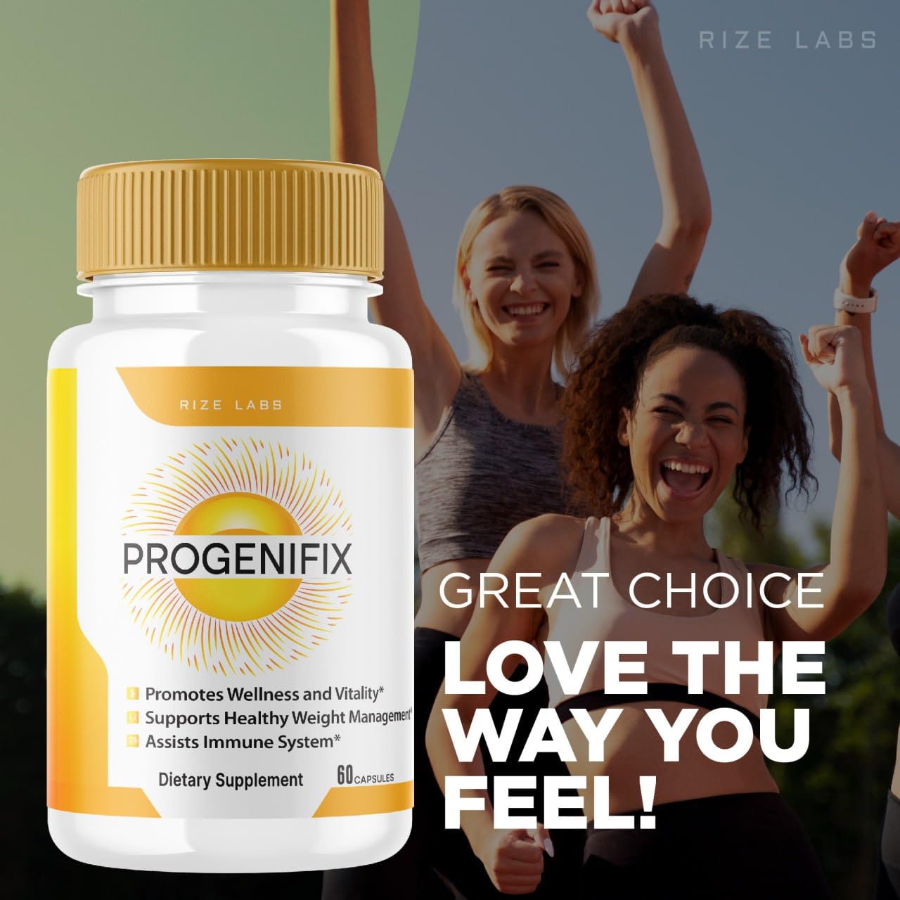 rize labs (2 Pack) Progenifix Weight Loss Supplement, Progenifix Capsules Total Body Wellness rize labs buy supplements canada