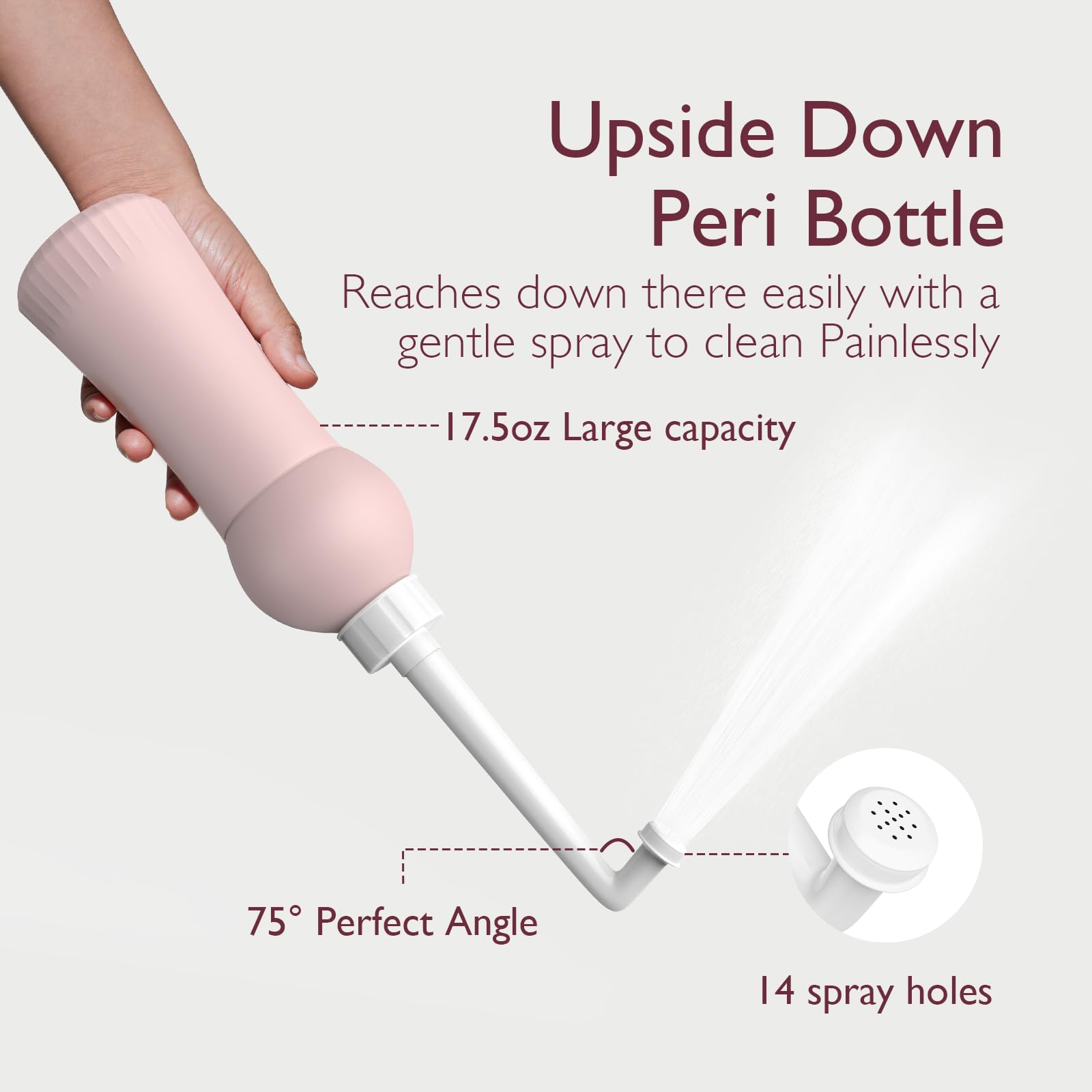Momcozy 17oz Postpartum Upside Down Peri Bottle, Ergonomic, Perfect for Maternity Women Moms Momcozy buy supplements canada