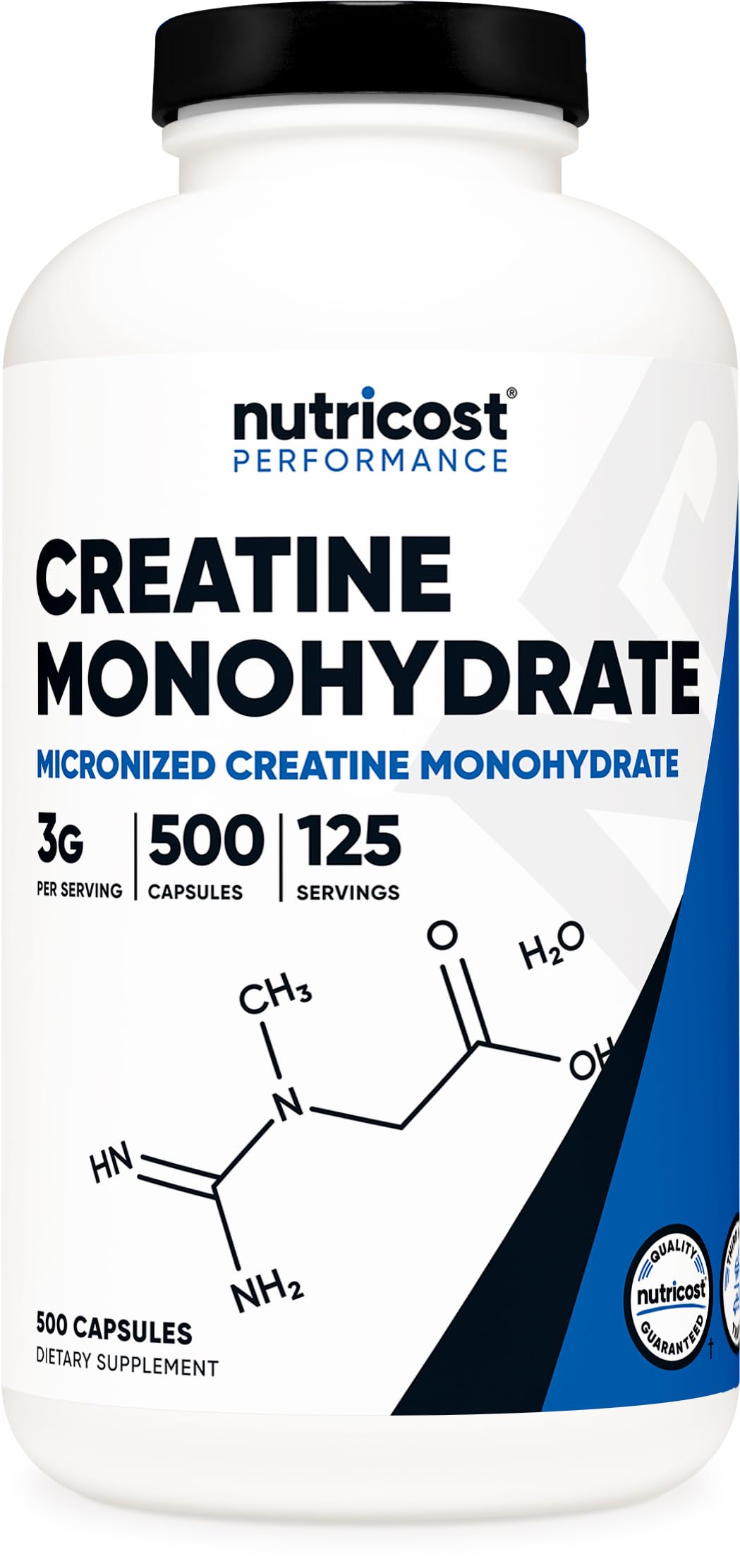 Nutricost Micronized Creatine Monohydrate 3,000mg 500 Capsules, 125 Servings, 750mg of Creatine Monohydrate Per Capsule Nutricost buy supplements canada