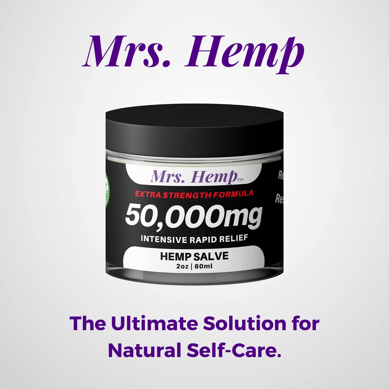 MRS. Hemp | 50,000 MG Salve| Whole Body. Topical Salve for Skin Application MRS. HEMP buy supplements canada