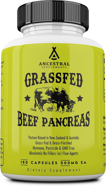 Ancestral Supplements Grass Fed Pancreas — Digestive, Proteolytic Enz Ancestral Supplements Store buy supplements canada