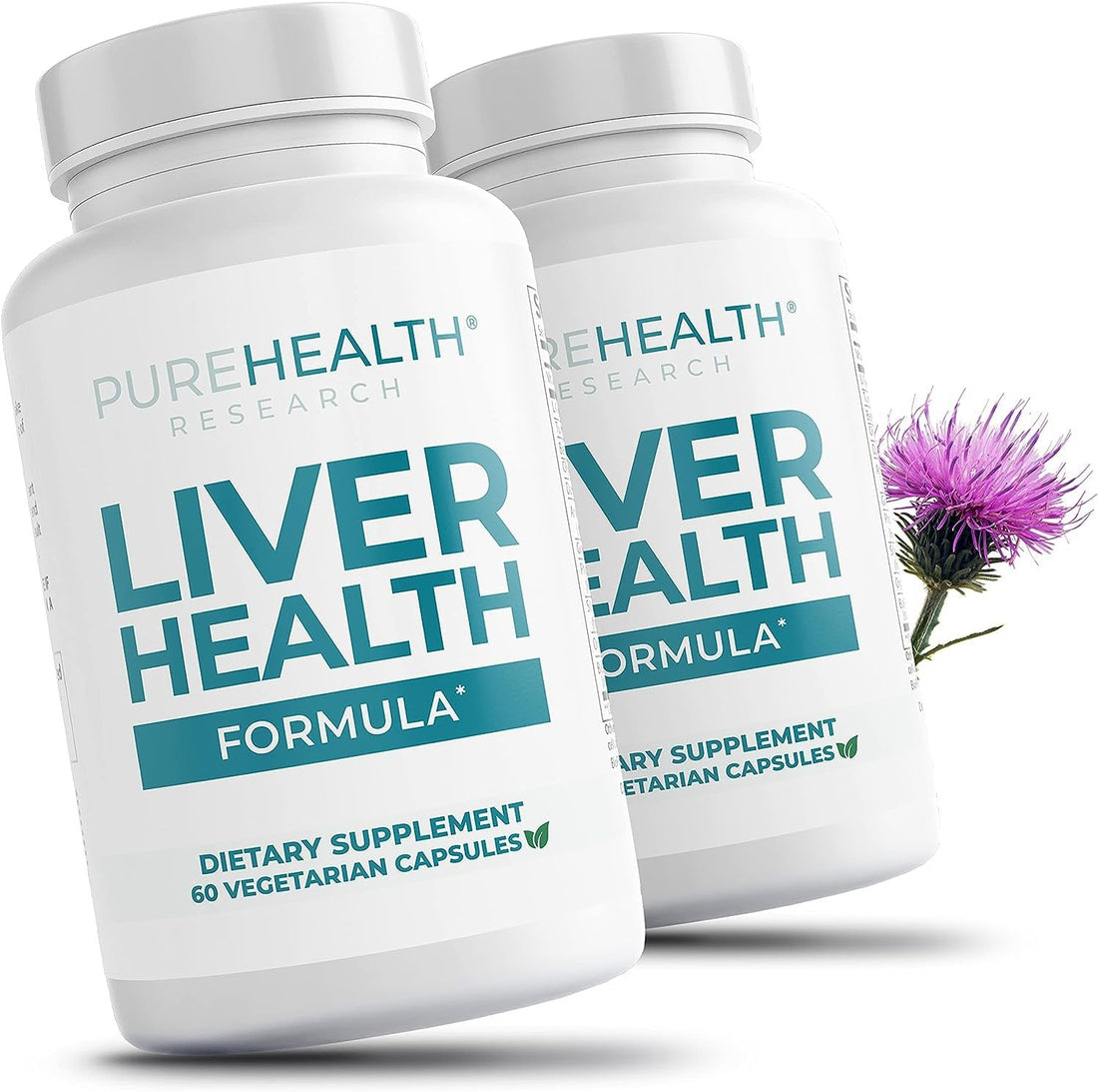 2 Liver Health Detox and Cleanse Supplement for Fatty Liver - Healthy Liver PUREHEALTH RESEARCH Store buy supplements canada