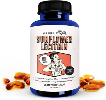 Legendairy Milk Sunflower Lecithin, 1200mg of Organic Sunflower Lecithin Legendairy Milk Store buy supplements canada