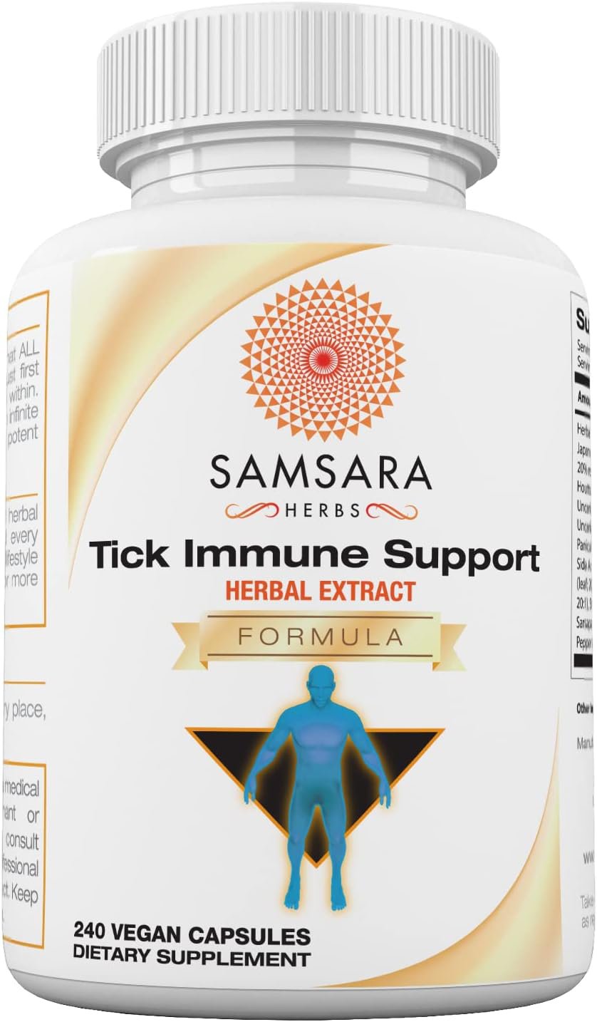 Samsara Herbs Tick Immune Support - (240 Capsules) Samsara Herbs Store buy supplements canada