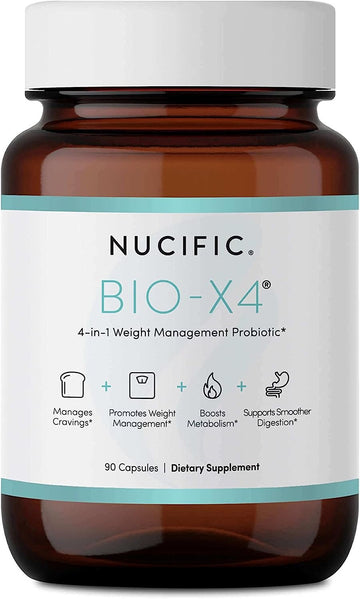 Nucific Bio-X4 4-in-1 Weight Management Probiotic Supplement, 90 Count Nucific buy supplements canada