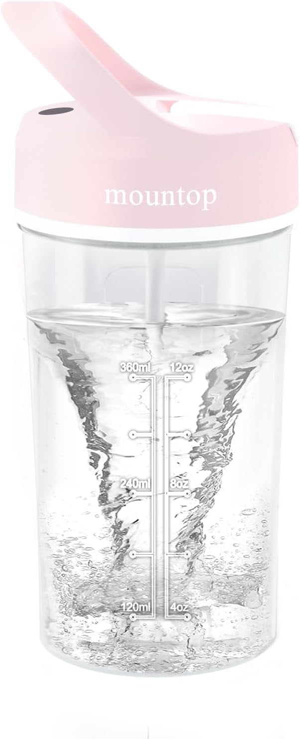 mountop Electric Protein Shaker Bottle, 18oz Rechargeable Blender Bottles mountop Store buy supplements canada