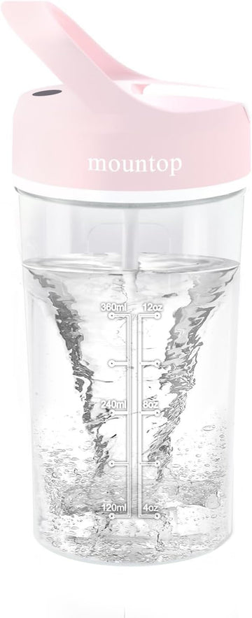 mountop Electric Protein Shaker Bottle, 18oz Rechargeable Blender Bottles mountop Store buy supplements canada
