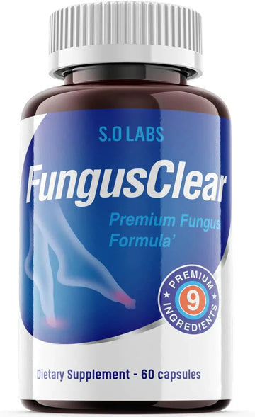 Official Fungus Clear Probiotic for Men and Women (1 Pack) S.O Labs buy supplements canada