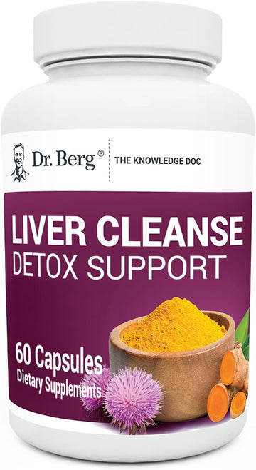 Dr. Berg Liver Cleanse Detox Capsules w/Unique Blend of Milk Thistle Dr. Berg Nutritionals Store buy supplements canada