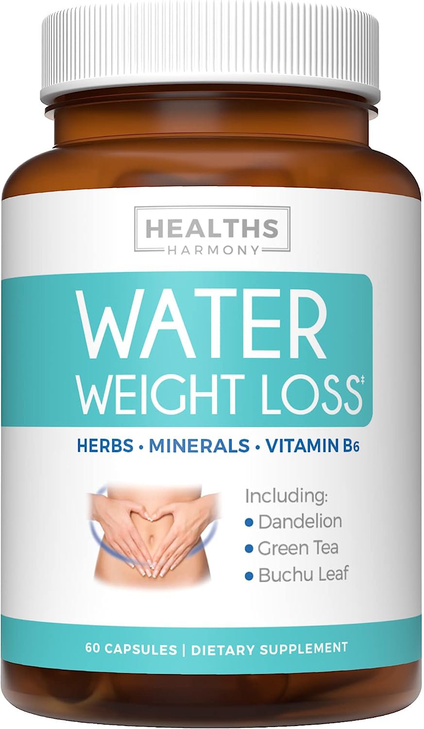 Water Pills - Natural Diuretic: Helps Relieve Bloating, Swelling & Water Retention Healths Harmony Store buy supplements canada