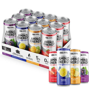 Optimum Nutrition Amino Energy Sparkling Hydration Drink, Electrolytes, Caffeine, Amino Optimum Nutrition buy supplements canada