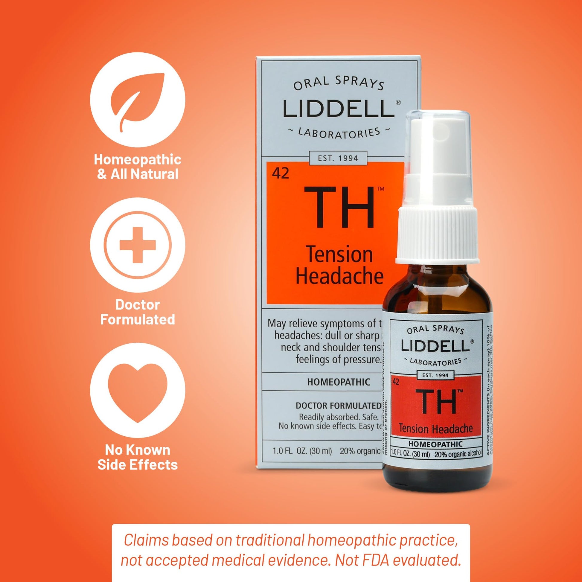 Liddell Homeopathic Tension Headache, 1 Ounce Liddell buy supplements canada