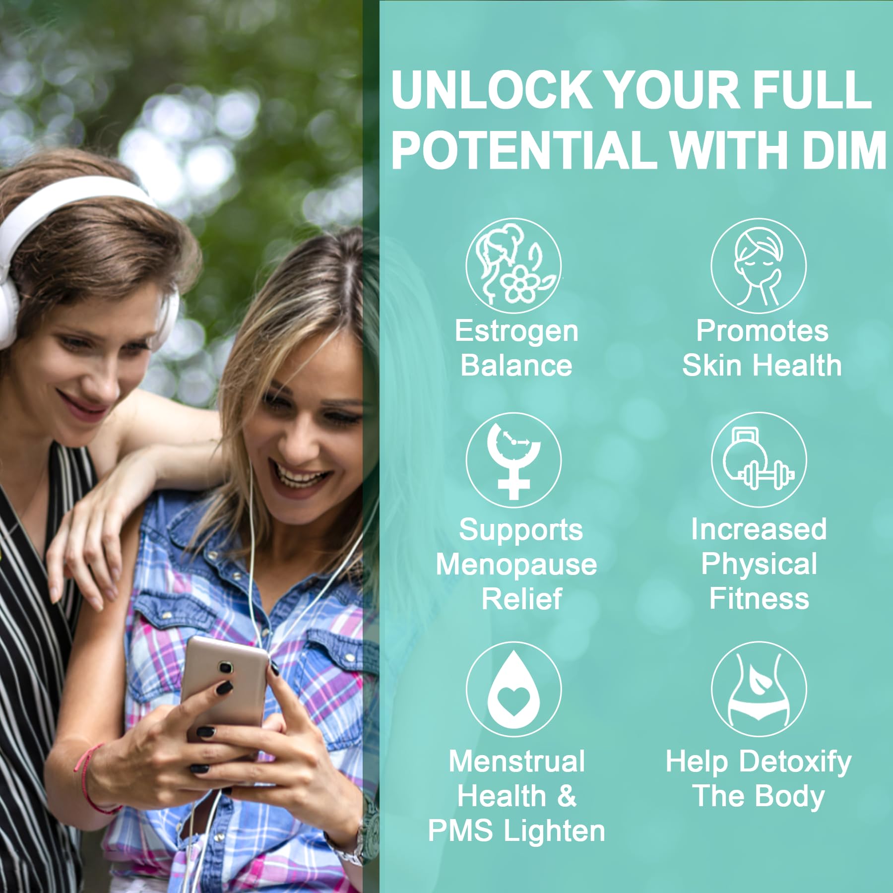 DIM Supplement Women 400mg, Estrogen Supplement for Women, Sugar Free DIM Gummies for Men & Women w/ Biotin, Flaxseed Oil, Burdock, Calendula, BioPerine for Hormone Balance, Menopause & Prostate 60Cts EnvyDeal buy supplements canada