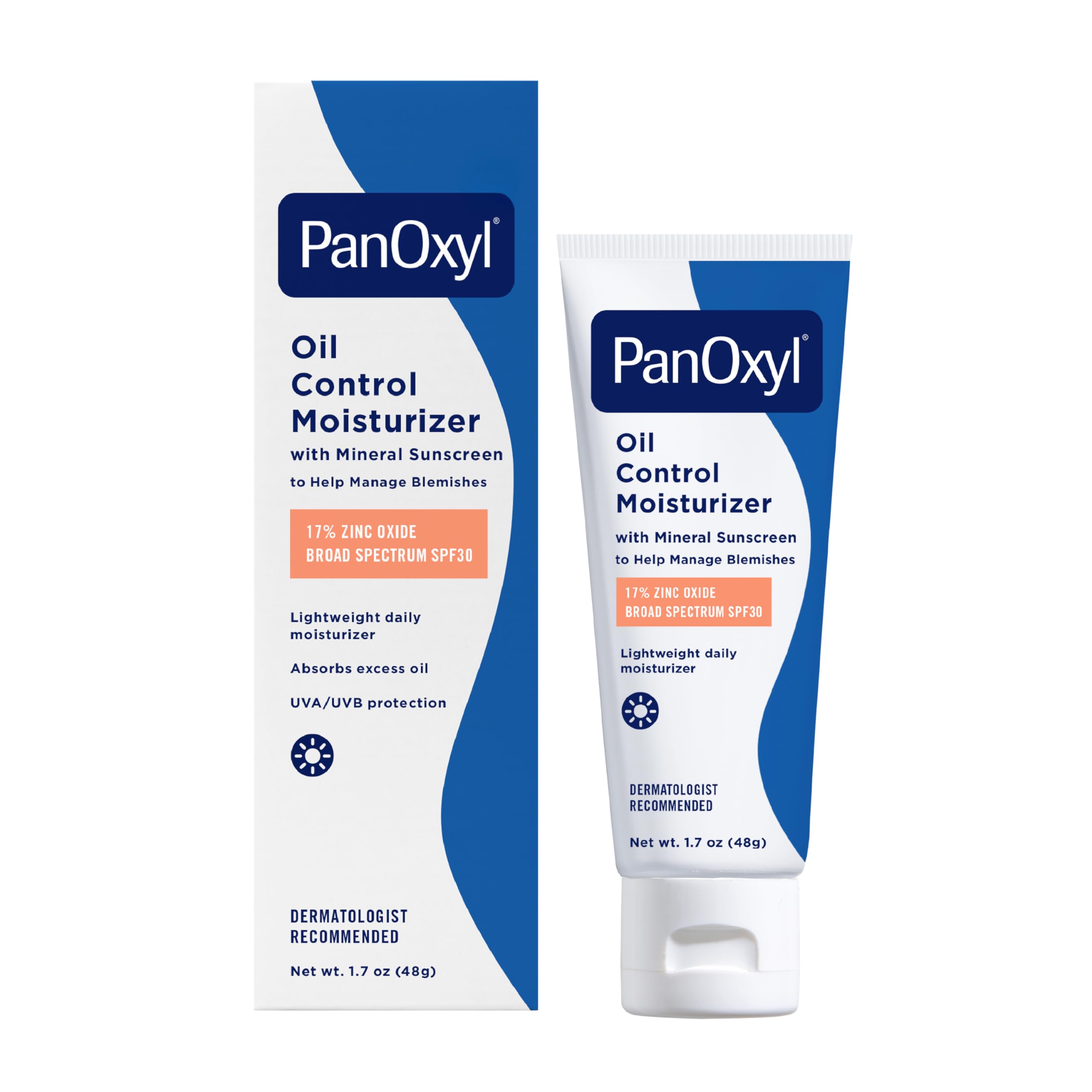 PanOxyl AM Oil Control Moisturizer, NEW Sheer Formula, Absorbs Excess Oil and Reduces Shine, with Mineral Sunscreen for Acne Prone and Oily Skin - SPF 30-1.7 oz PanOxyl buy supplements canada