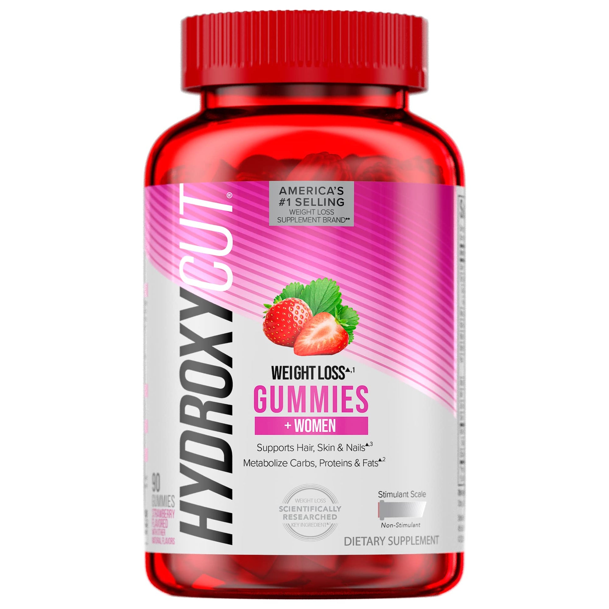 Hydroxycut Gummies + Women Strawberry 90ct Hydroxycut buy supplements canada