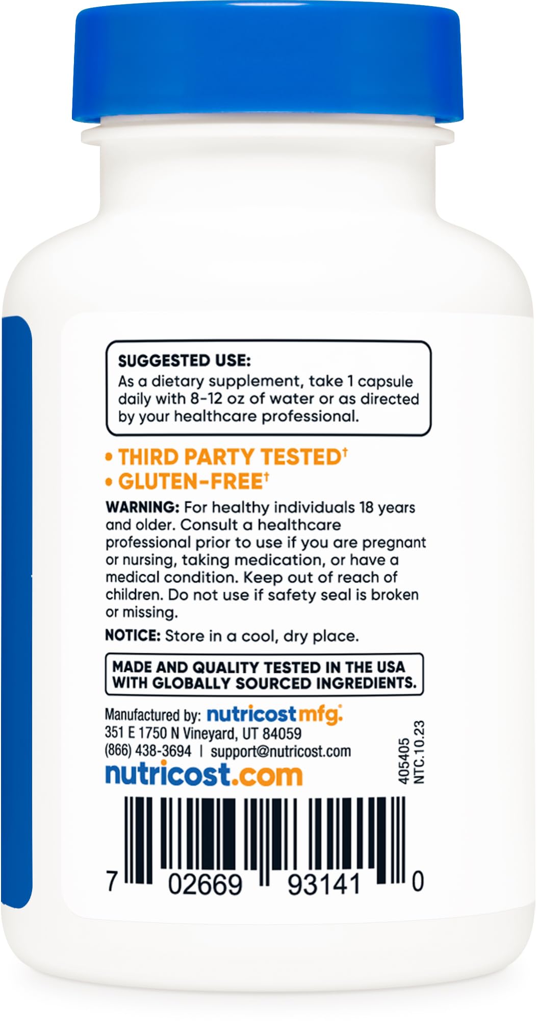 Nutricost CoQ10 100mg, 120 Vegetarian Capsules, 120 Servings - High Absorption, Vegetarian, Non-GMO, Coenzyme Q10 Nutricost buy supplements canada