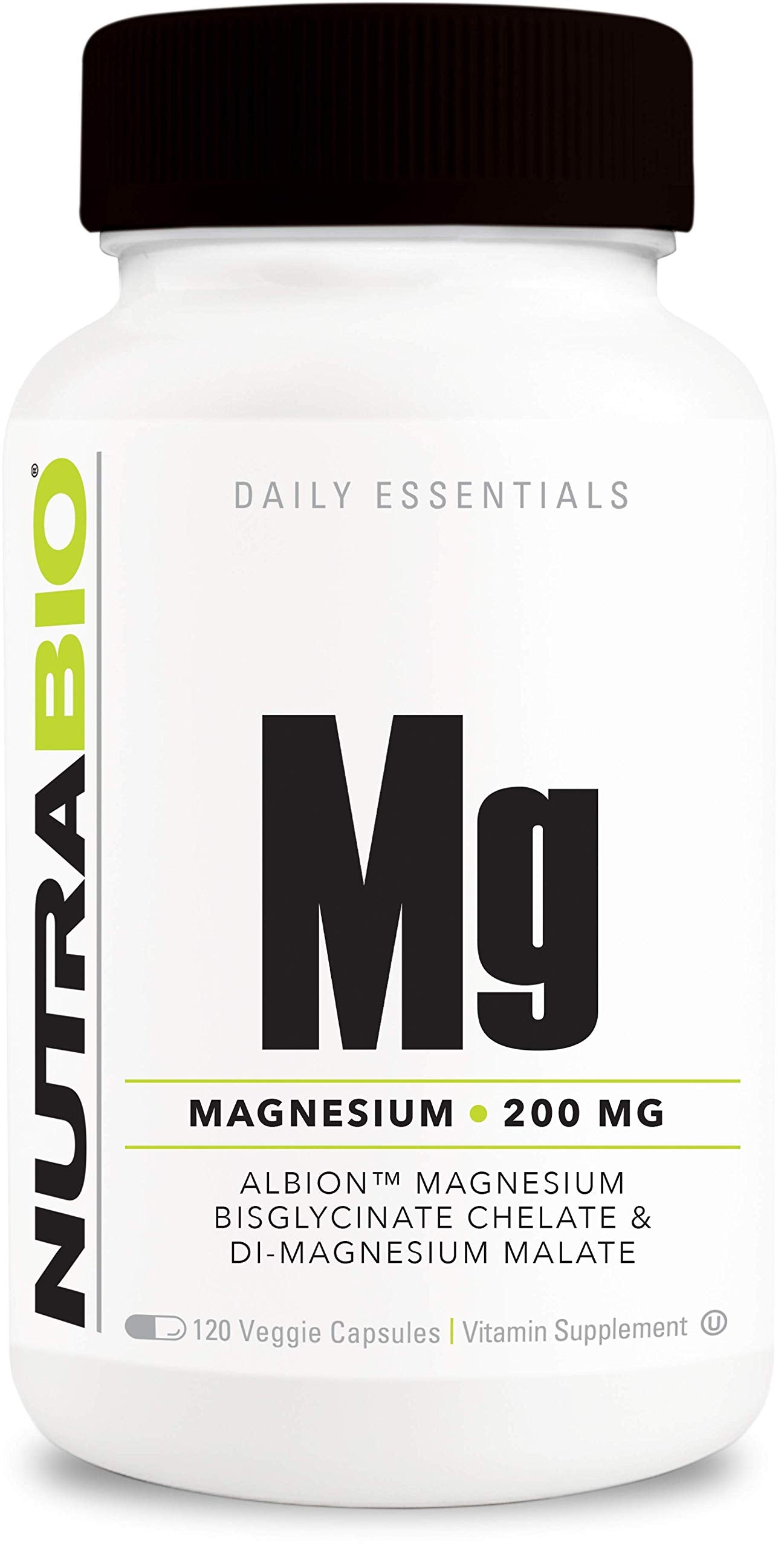 NutraBio Magnesium Supplement, Magnesium Glycinate for Sleep, Biglycinate, D-Magnesium Malate, Muscle & Nerve Support, for Men and Women, 120 Vegetable Capsules NutraBio buy supplements canada