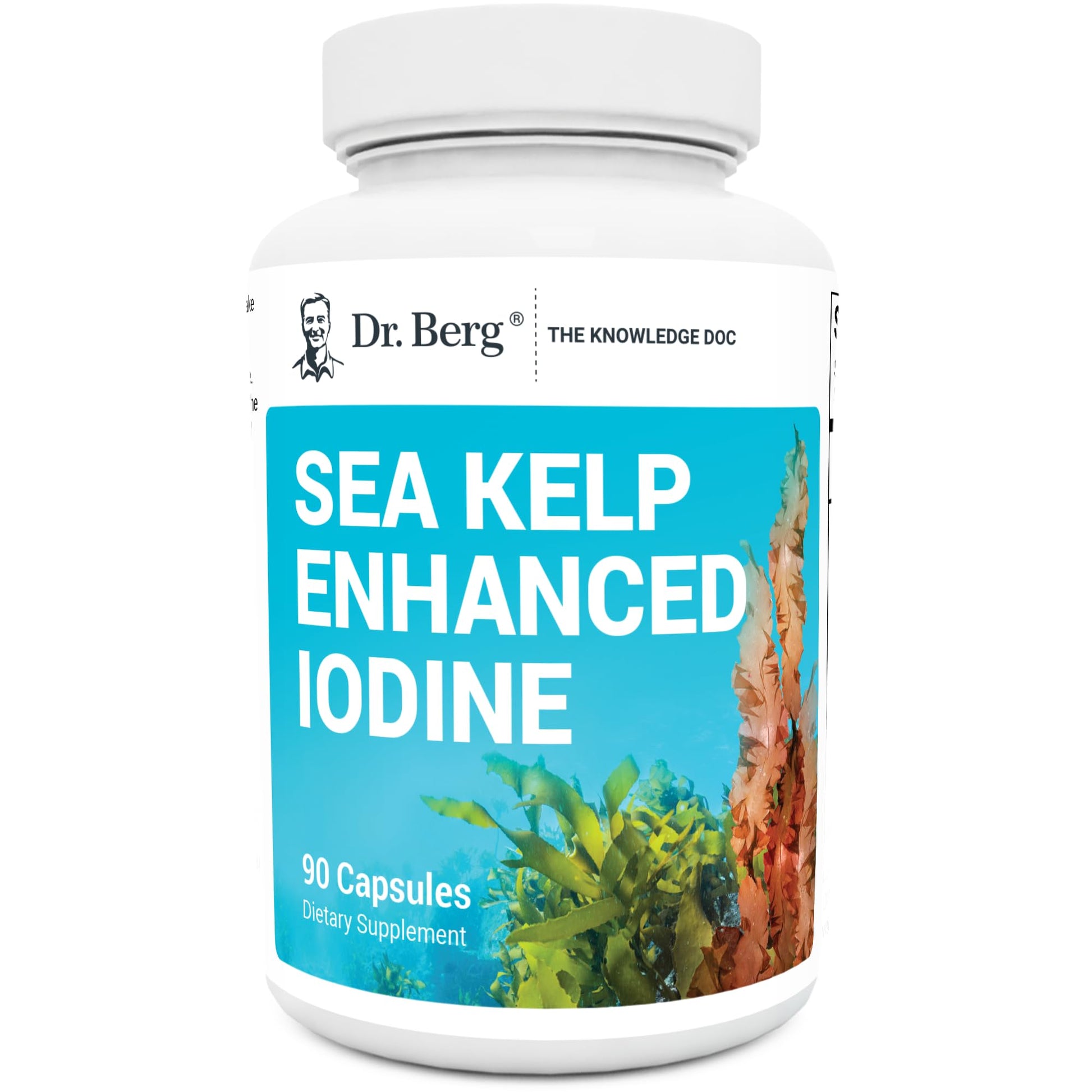 Dr. Berg's Sea Kelp Enhanced - Pure Healthy Thyroid Support Natural Antioxidants Dr. Berg Nutritionals buy supplements canada