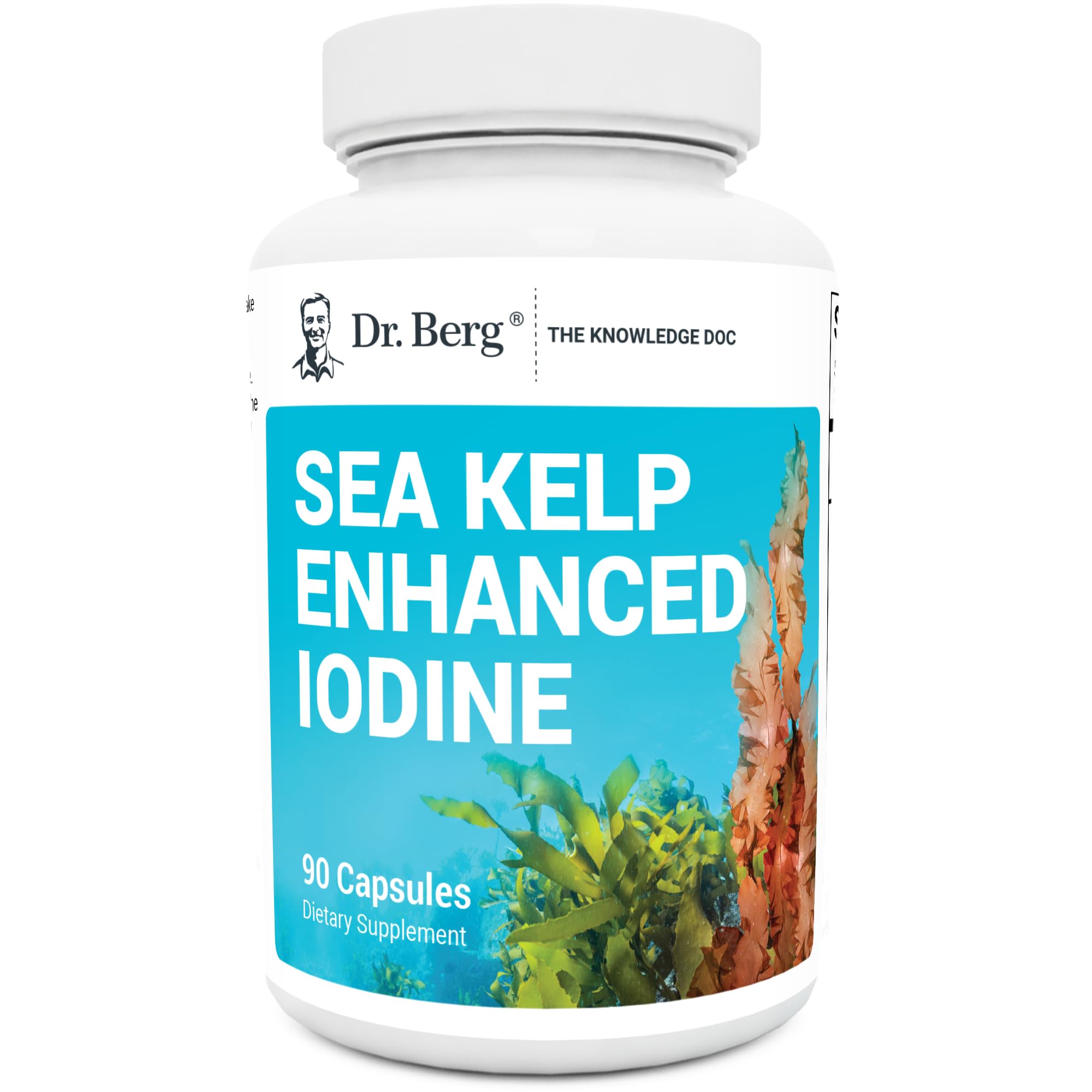 Dr. Berg's Sea Kelp Enhanced - Pure Healthy Thyroid Support Natural Antioxidants Dr. Berg Nutritionals buy supplements canada