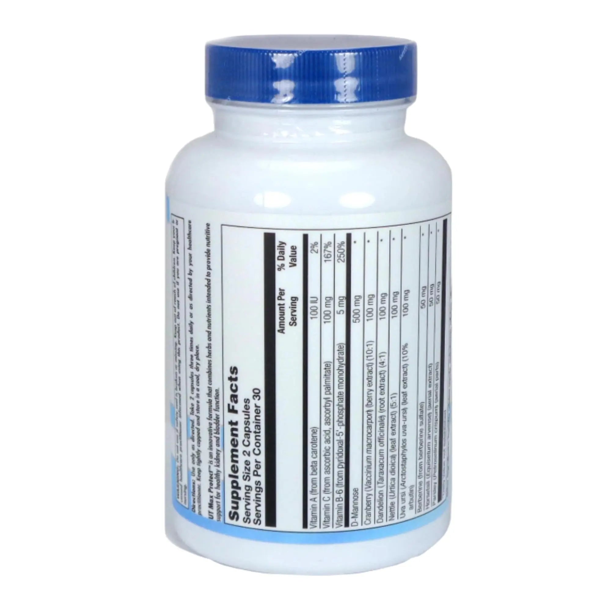 Nutra Biogenesis UT Max Protect - D Mannose Supplements for Women, Cranberry Pills for Urinary Tract Cleanse & Bladder Health, 500mg D-Mannose Per Serving - 60 Veggie Capsules Nutra BioGenesis buy supplements canada
