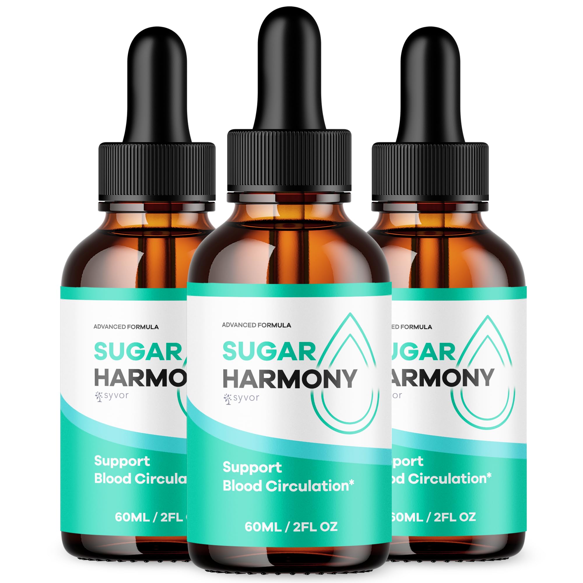 (3 Pack) Sugar Harmony Drops, Official SugarHarmony Liquid Drops with All Natural Ingredients, Advanced Formula Support Supplement with Maximum Strength Premium Vitamins for Women & Men (90 Servings) Syvor buy supplements canada