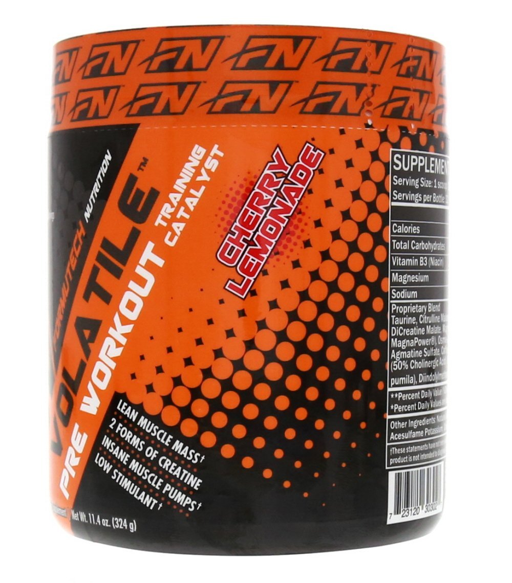 Formutech Nutrition Volatile Pre Workout, Cherry Lemonade, w/2 Forms of Creatine Formutech Nutrition buy supplements canada