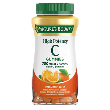 Nature’s Bounty Vitamin C Gummies 700mg, High Potency Vitamin C Chewable Gummies for Adults, Immune Support Supplement Nature's Bounty buy supplements canada