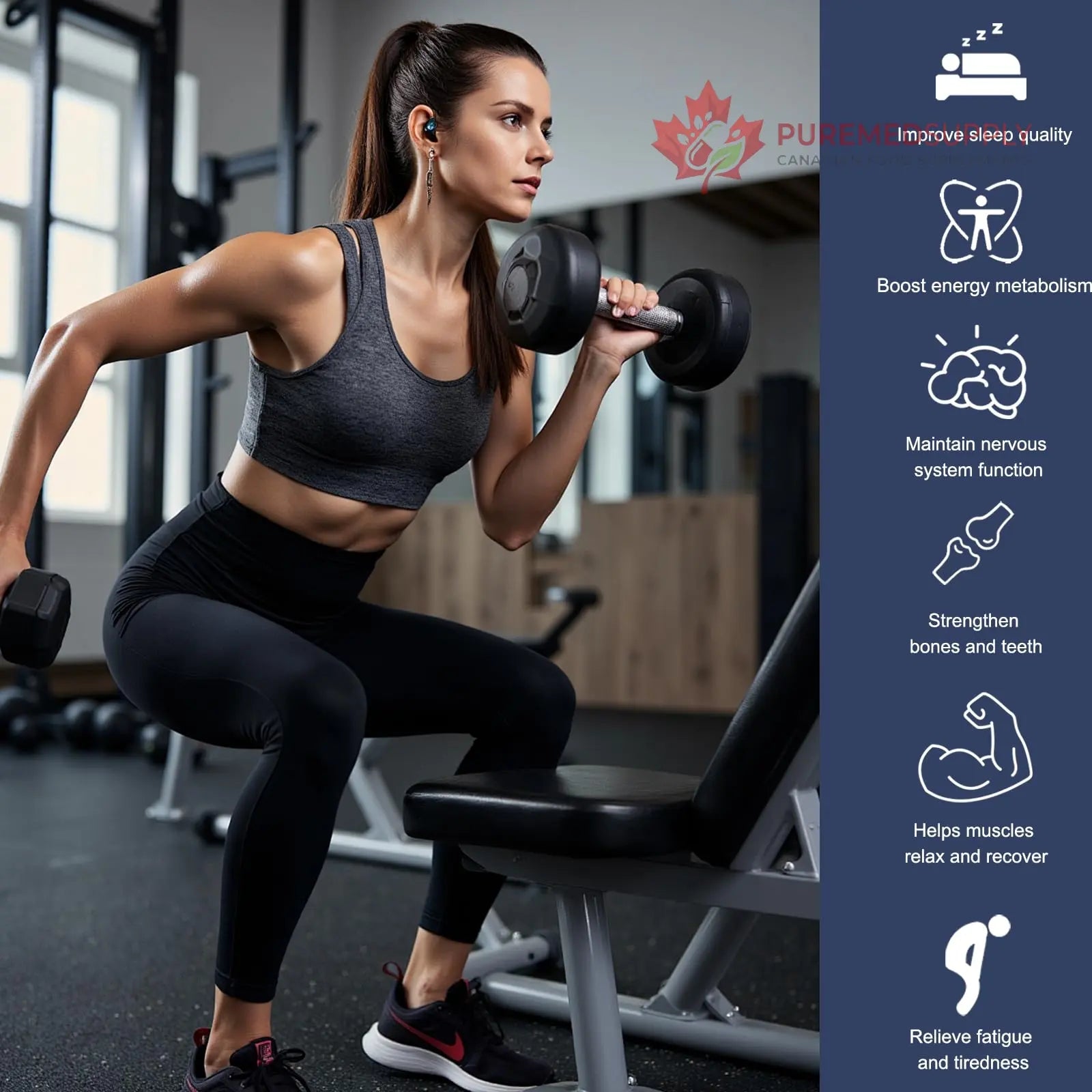 Magnesium Complex 700mg, 12 in 1 Magnesium Supplement with Glycinate, Citrate, Malate, Oxide, Taurate & Orotate, High Absorption Magnesium for Sleep, Muscle, Nerve & Heart Support, Vegan, 120 Capsules Aiwevon buy supplements canada