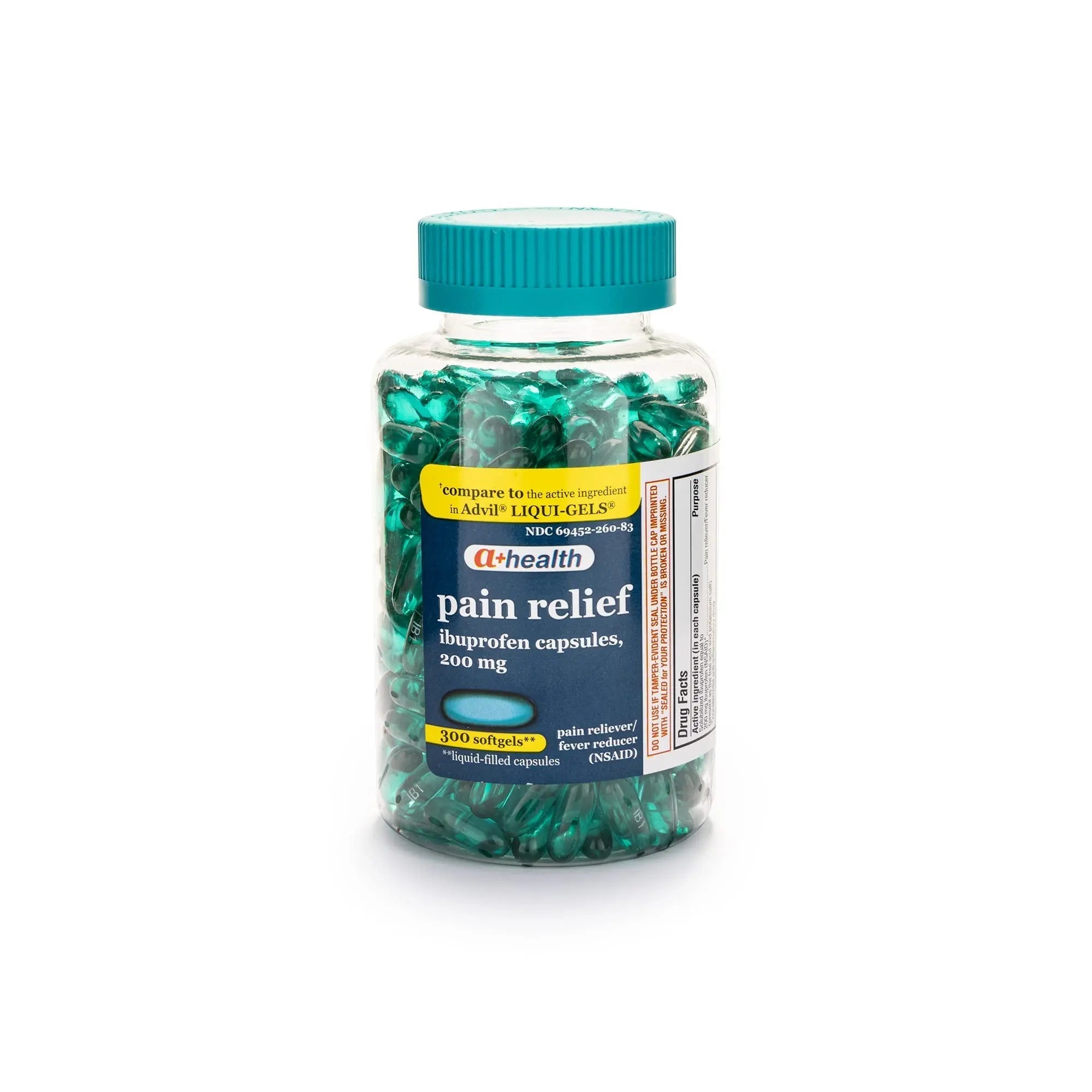 A+Health Ibuprofen 200 Mg Softgels, Pain Reliever/Fever Reducer (NSAID), 300 Count A+Health buy supplements canada