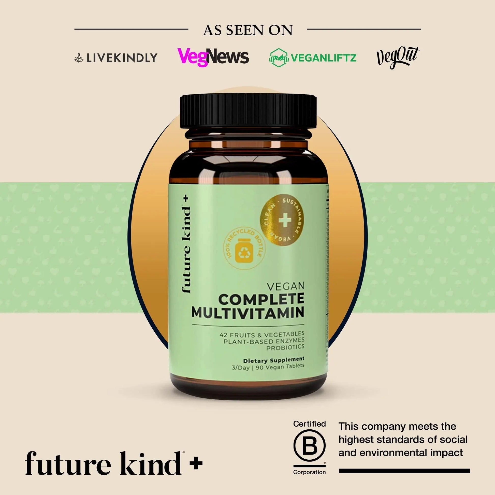 Future Kind Multivitamin Bundle - Vegan Complete Multivitamin and Vegan Essential Multivitamin - Vegan Vitamin B12, Omega 3, and Vitamin D3 - Complete Multivitamin, 42 Vitamins in 1 for Men and Women Future Kind buy supplements canada