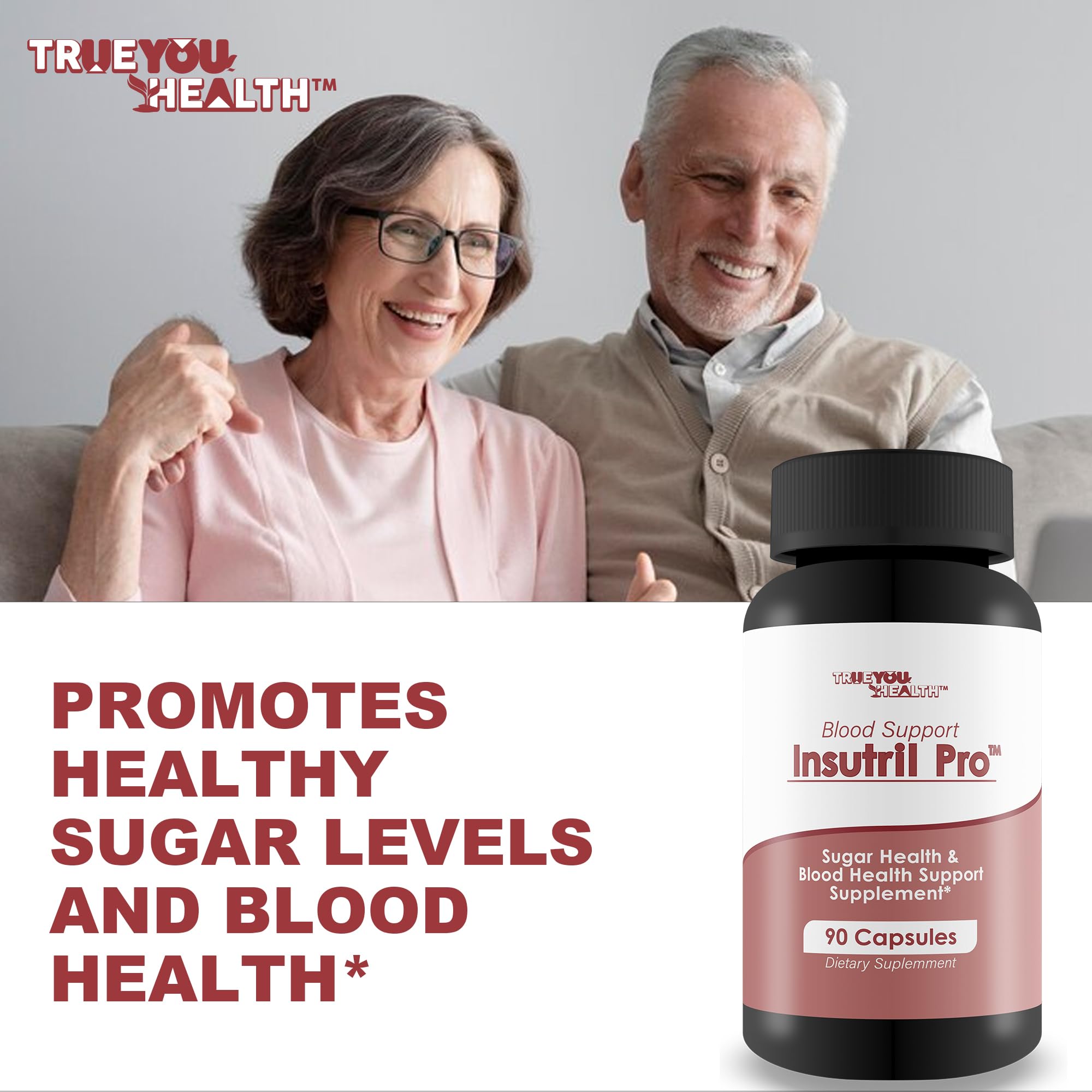 Blood Support Insutril Pro - Our Best Sugar Health & Blood Health Support Supplement - Circulatory Health Support - Blood Balance Blood Boost Blood Circulation Supplements - Health Blood Balance Pills True You Health buy supplements canada