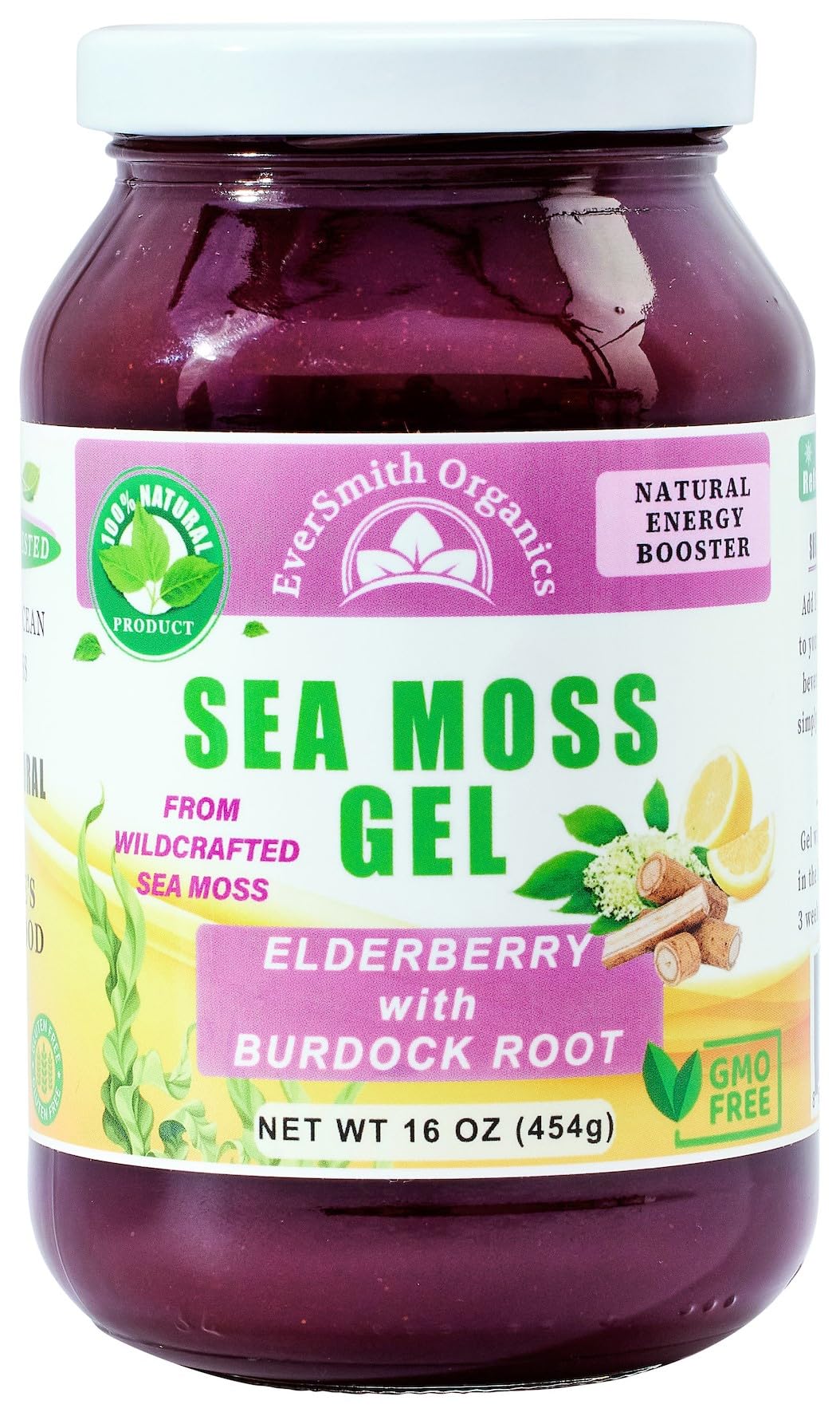 EverSmith Organics - Wildcrafted Irish Sea Moss Gel | Made in USA | Rich in Vitamins EverSmith Organics buy supplements canada