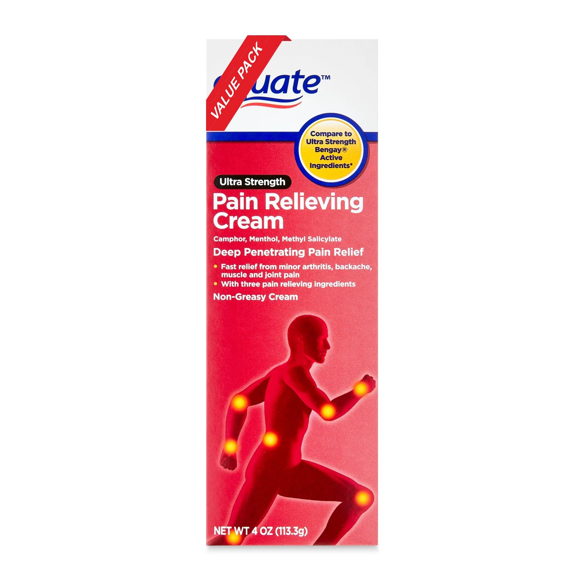 Equate Ultra Strength Pain Relieving Cream, Equate Ultra Strength Pain Relieving Cream Muscle Rub, 4 oz Aus Healthcare buy supplements canada