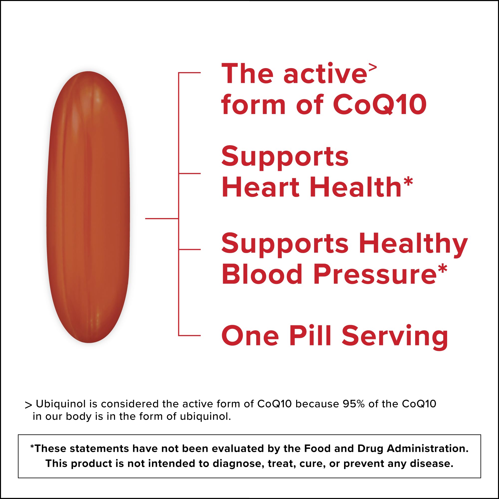 Qunol 200mg Ubiquinol, Powerful Antioxidant for Heart and Vascular Health, Essential for energy production, Natural Supplement Active Form of CoQ10, 60 Count Qunol buy supplements canada