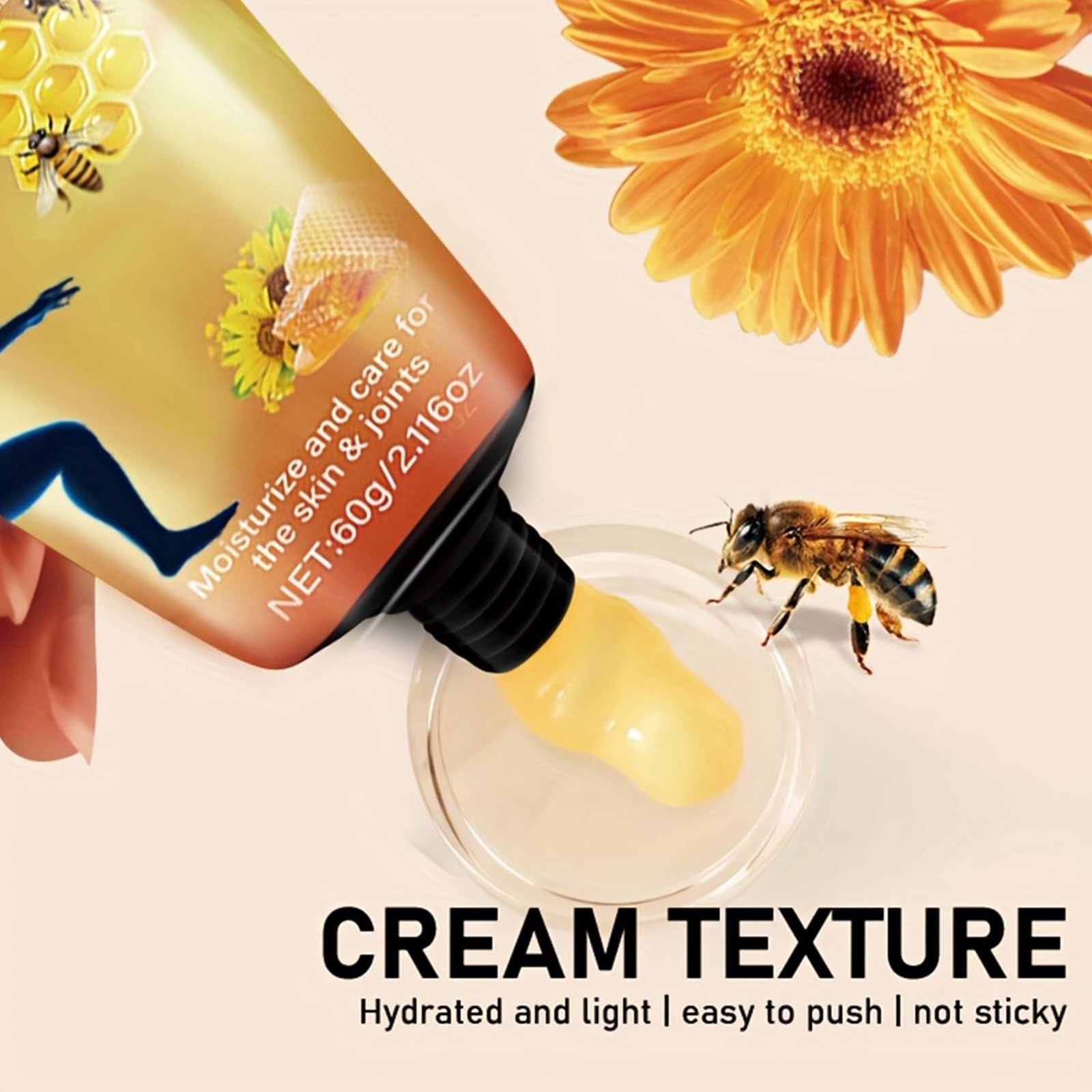 xiaoks 2PACK Bee Venom Joint Cream, 60g - Natural Bee Venom Infused Formula for Intensive Joint Support, Deep Skin Moisturization, Daily Care to Nourish Skin and Promote Joint Comfort (2) xiaoks buy supplements canada
