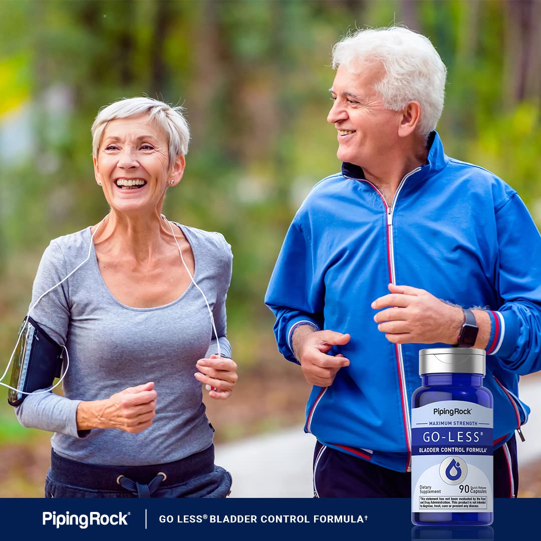 Piping Rock Bladder Control Pills for Women and Men | 90 Capsules | Maximum Strength Formula | Pumpkin Seed Extract | Non-GMO, Gluten Free Supplement Piping Rock buy supplements canada