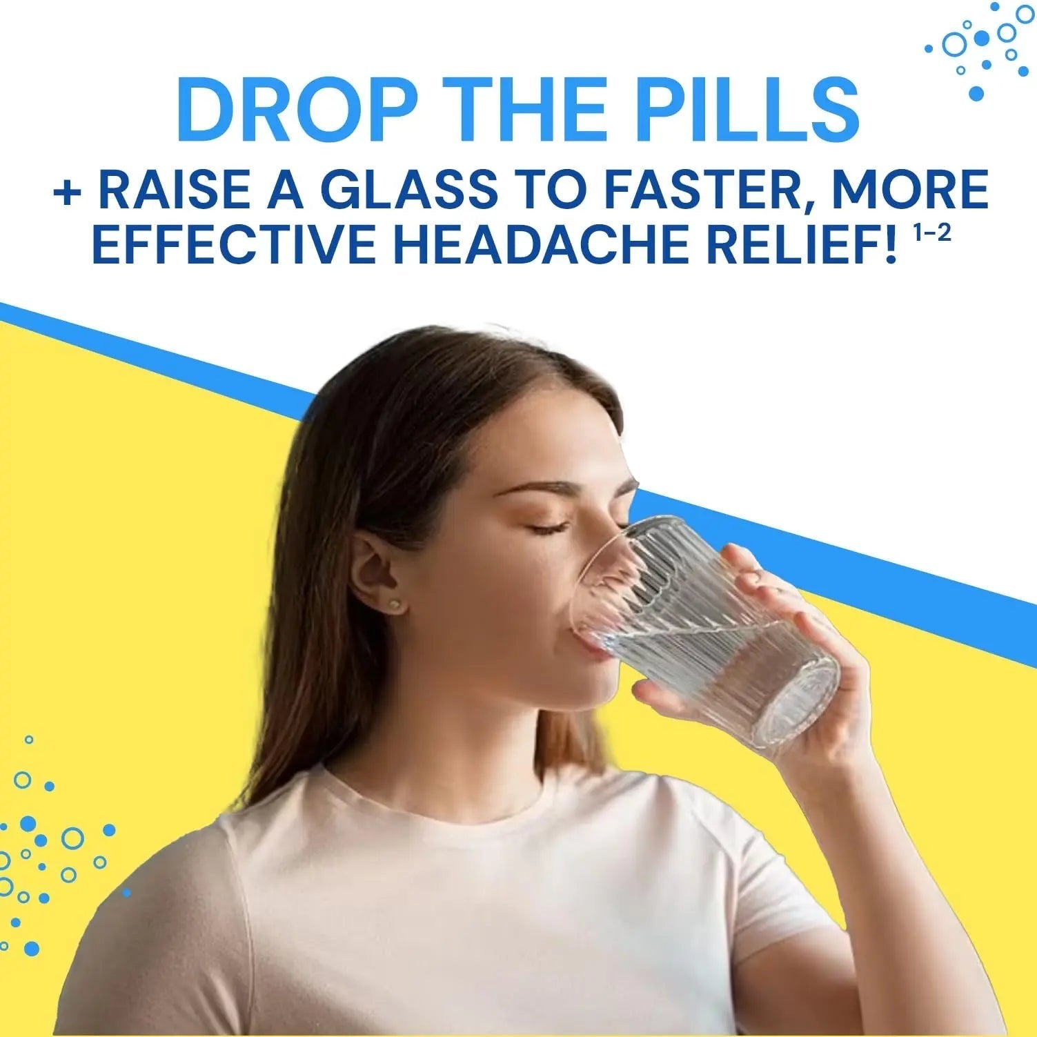 Blowfish for Headaches | Maximum Strength Effervescent Pain Relief Tablets – Treats Headaches Fast, 2X Faster Than Pills – Lemon Flavor (2 Pack) Blowfish buy supplements canada