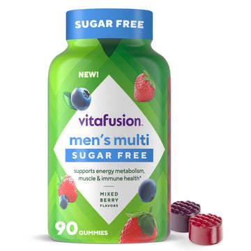 vitafusion Sugar Free Men’s Multi Daily Gummy Multivitamins, Supports Energy Metabolism, Muscle and Immune Health Vitafusion buy supplements canada