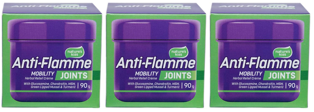 Anti-Flamme Joints - Fast Acting with Natural Ingredients - 90g (Pack of 3) Anti-Flamme buy supplements canada