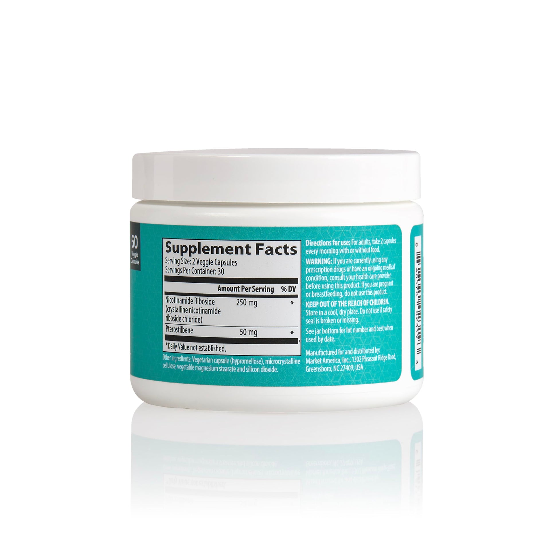 PRIME Anti-Aging Nutraceuticals NAD+ – Nicotinamide Riboside & Pterostilbene Supplement for Cellular Energy, Healthy Aging & Vitality, Vegan, Gluten-Free, 30 Servings PRIME buy supplements canada