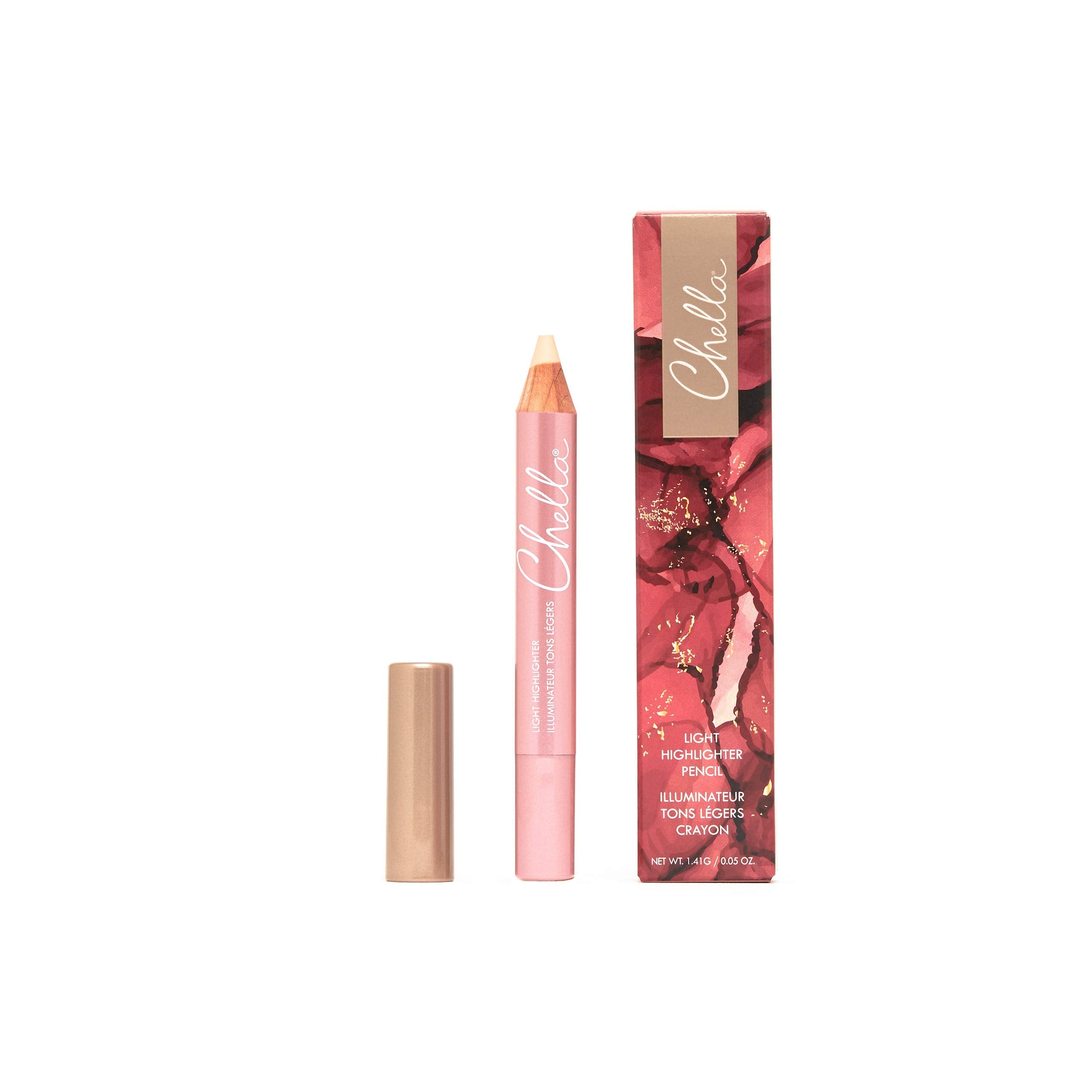 Chella Highlighter Makeup Pencil - Vegan, Cruelty Free, Paraben Free, Gluten Free - Use as a Highlighter, Concealer and Under Eye Liner (Light Matte) Chella buy supplements canada