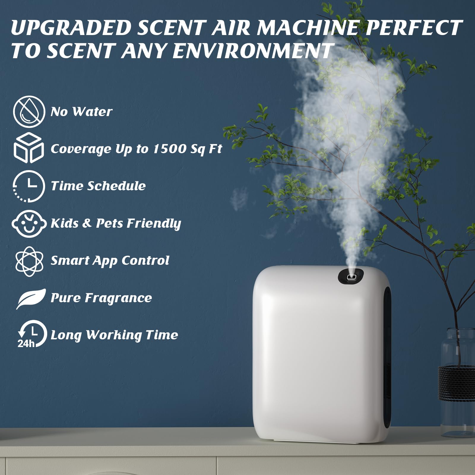 Barthelemy Scent Air Machine for Home, 1500 Sq. Ft Coverage Waterless Essential Oil Diffuser Barthelemy buy supplements canada